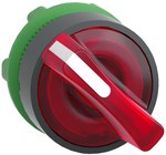 Interruptor de 2 posições vermelho estável LED plástico padrão